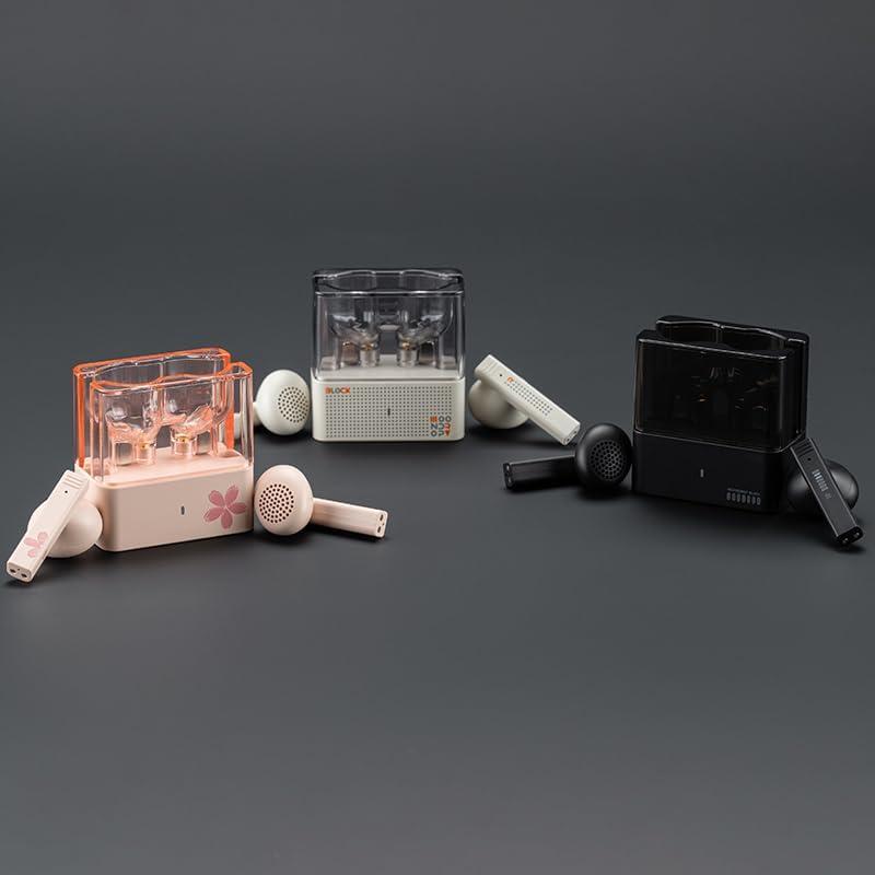 Moondrop Moondrop Block Semi in Ear Flath ead Earbuds True Wireless Earphones (White)