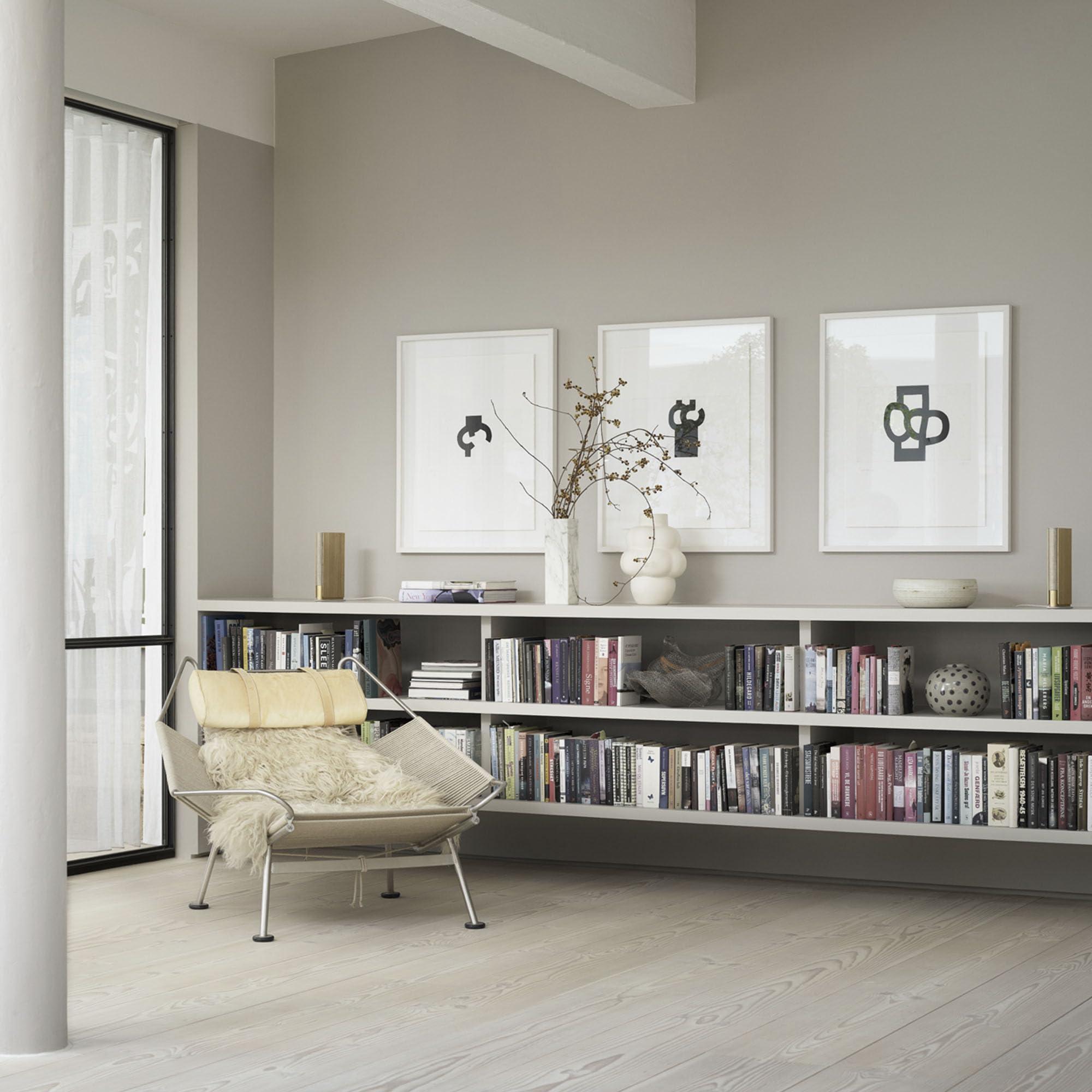 Bang & Olufsen Bang & Olufsen Beosound Emerge Bookshelf Wi-Fi Speaker, Gold Tone/Light Oak