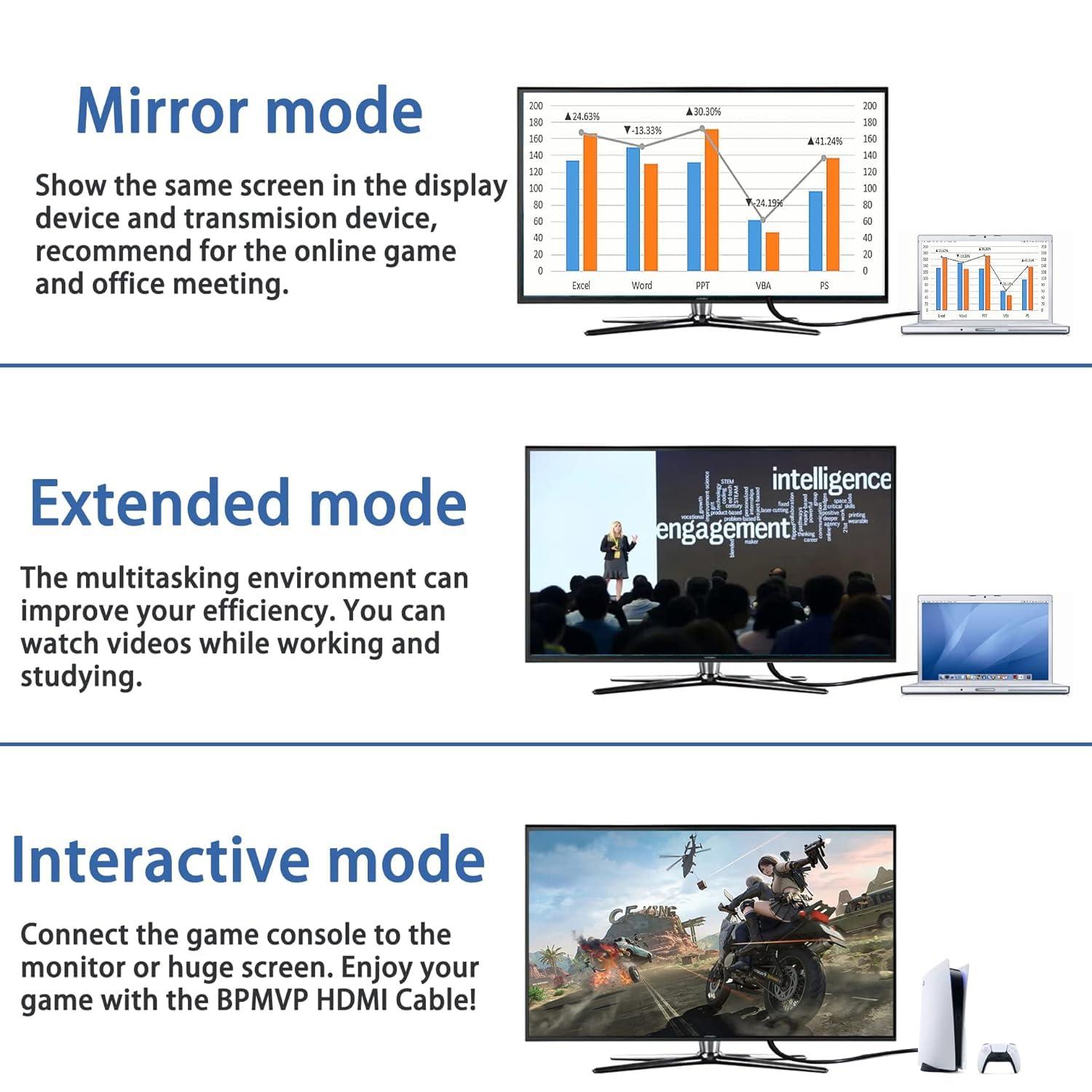 UPWISH 75ft HDMI Cable 2.0 Ultra High Speed with Signal Booster - 4K@60Hz HDR 1080P 3D - HDCP 2.2 & 18Gbps - for PS5/Xbox/TV/Projector/Soundbar - ARC/eARC, Ethernet