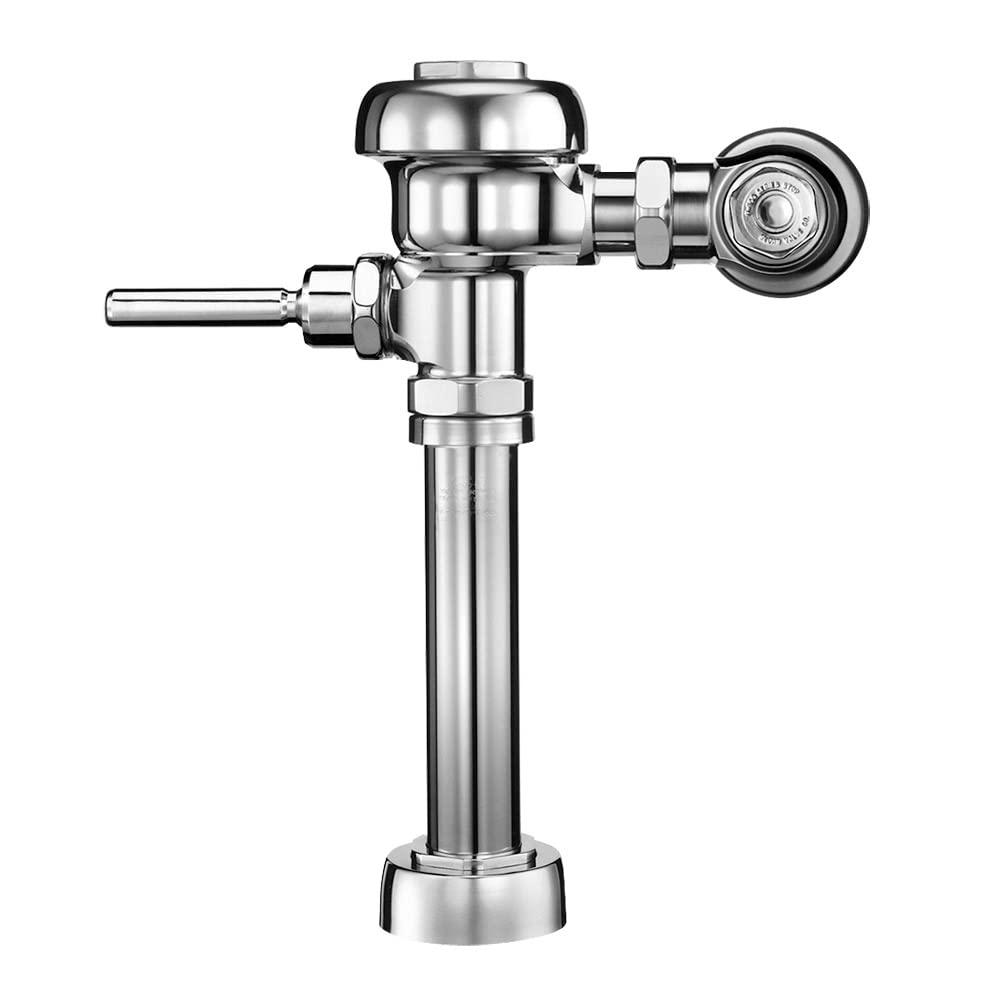 Sloan Valve Sloan Regal 110 Exposed Manual Water Closet Flushometer, 3.5 GPF Manual Flush Valve - Single Flush, Fixture Connection Top Spud, XL Sweat Solder Adapter Kit Polished Chrome Finish, 3080153
