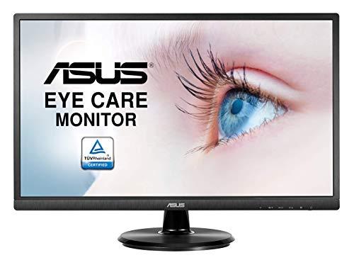 ASUS ASUS 23.8 Full HD Computer Monitor, 1080p, HDMI, VGA, Eye Care, 178 Wide Viewing Angle - VA249HE, Black