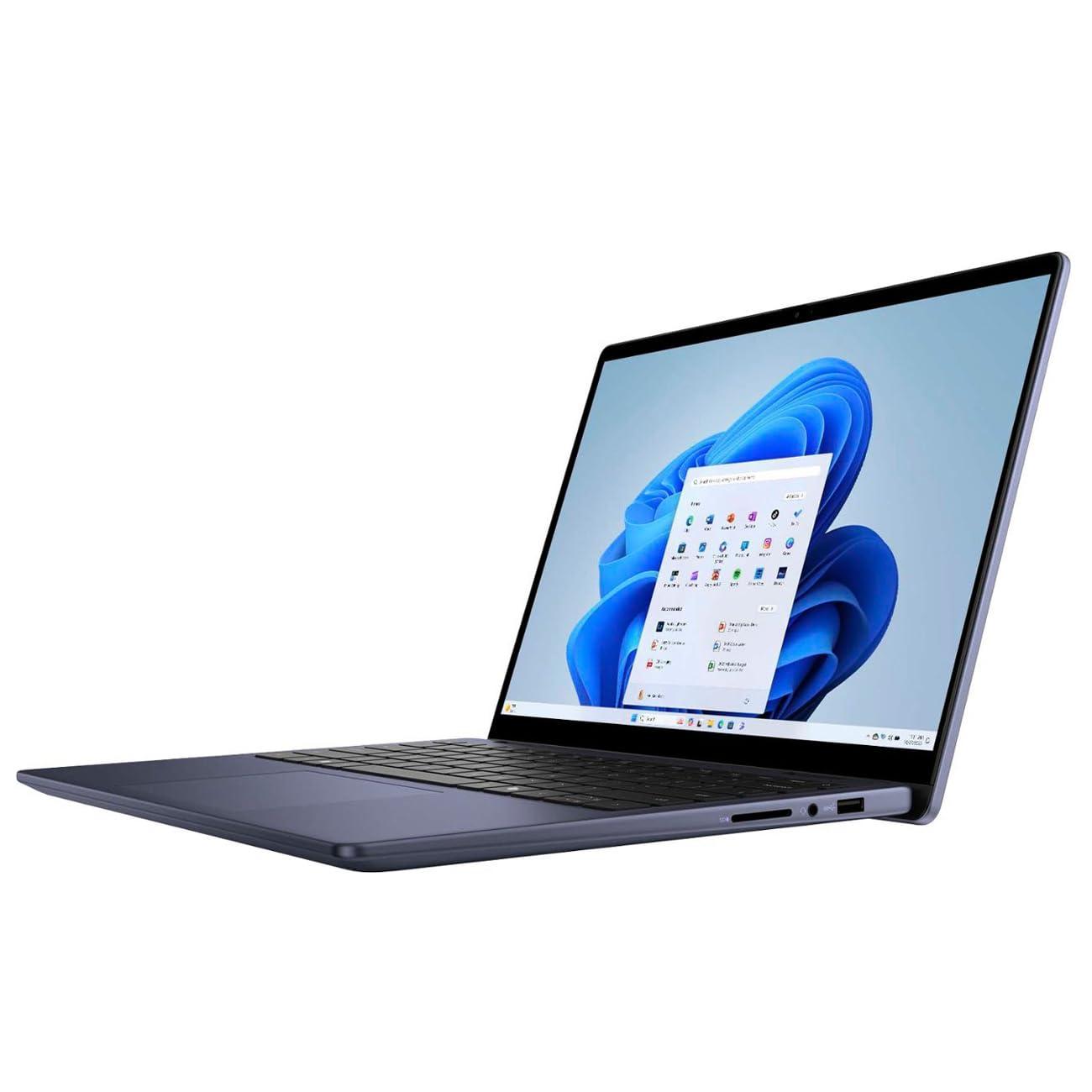Dell Dell Inspiron 14 2-in-1 Laptop, 14" FHD TouchScreen Display, AMD Ryzen 5-8640HS(Up to 4.9Hz), 32GB DDR5, 1TB PCIe SSD, Backlit KB, FP Reader, SD Card Reader, WiFi 6E, HDMI, USB-C, PDG HDMI, Win 11 Pro