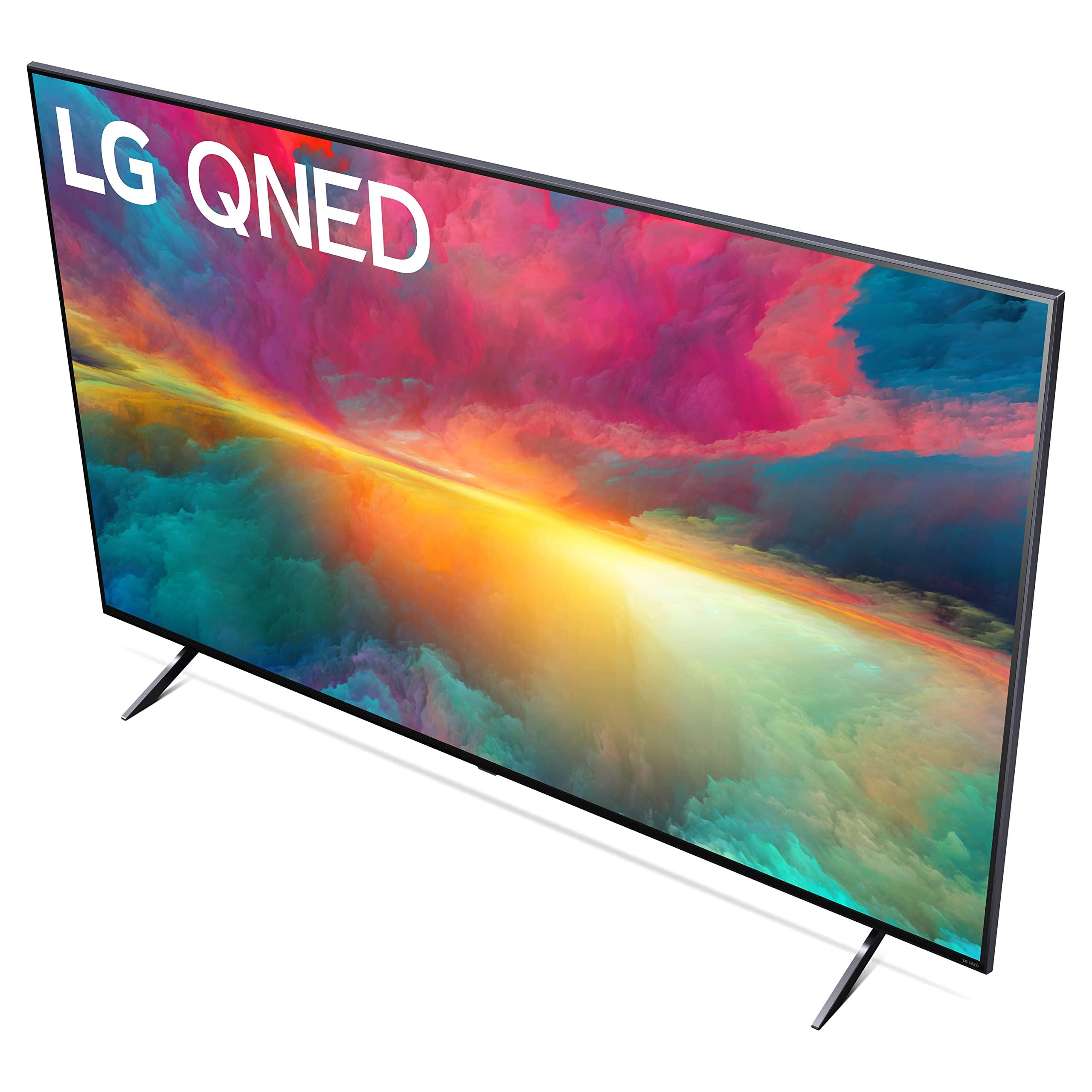 LG LG QNED75 Series 50-Inch Class QNED Mini-LED Smart TV 50QNED75URA, 2023 - AI-Powered 4K TV, Alexa Built-in, Ashed Blue