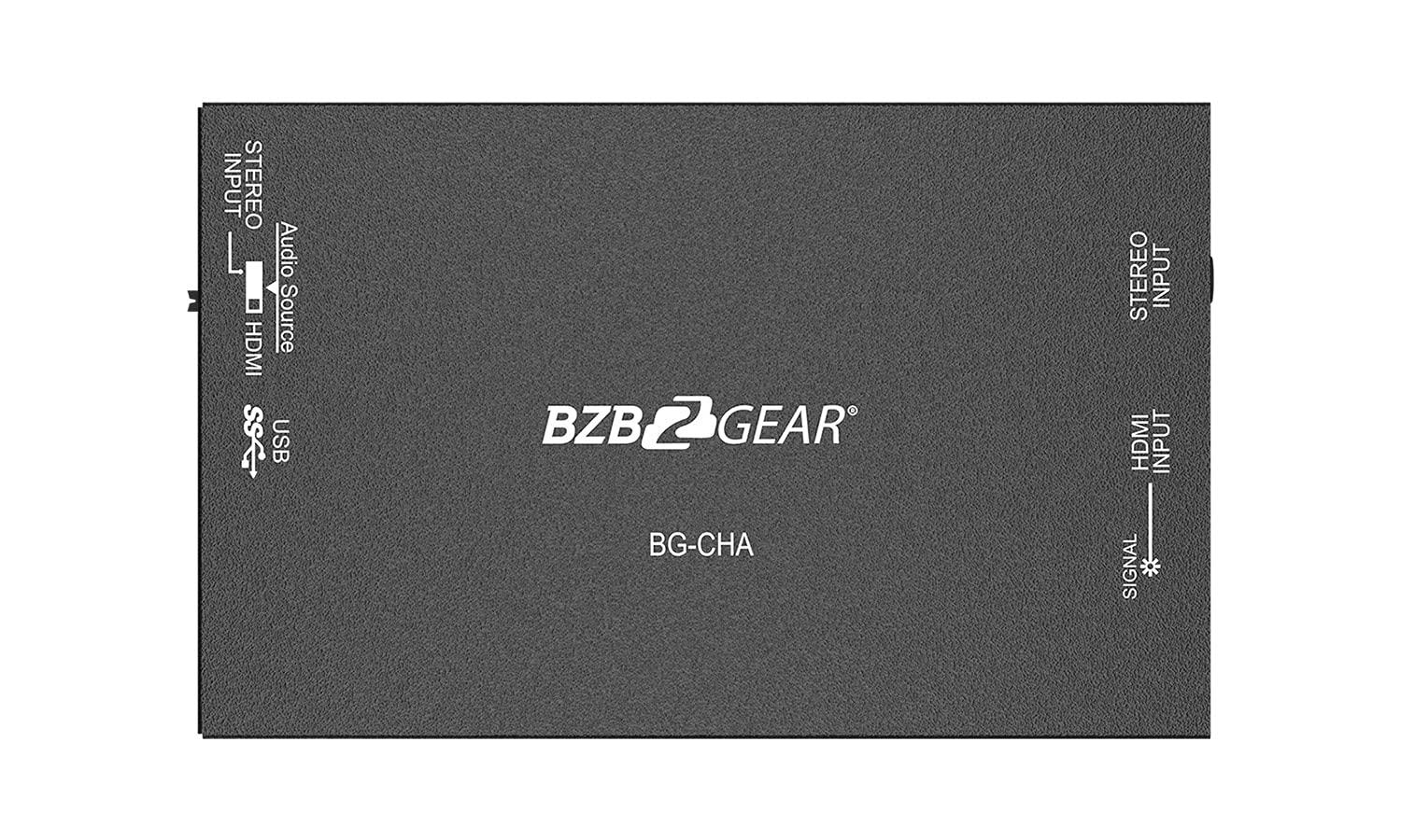 BZB GEAR BZBGEAR USB 3.1 1080P FHD HDMI Video Capture Card with Scaler and Audio - BG-CHA