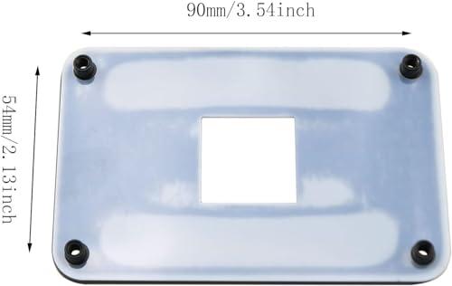 Jingelmall AM4 Backplane CPU Heatsink Mount Bracket Back Plate Motherboard CPU Fan CPU Fan Cooling Mounting Sheet Plate Water Cooling Mounting Sheet Plate for AM4 AMD Socket Genuine Quality (Black)