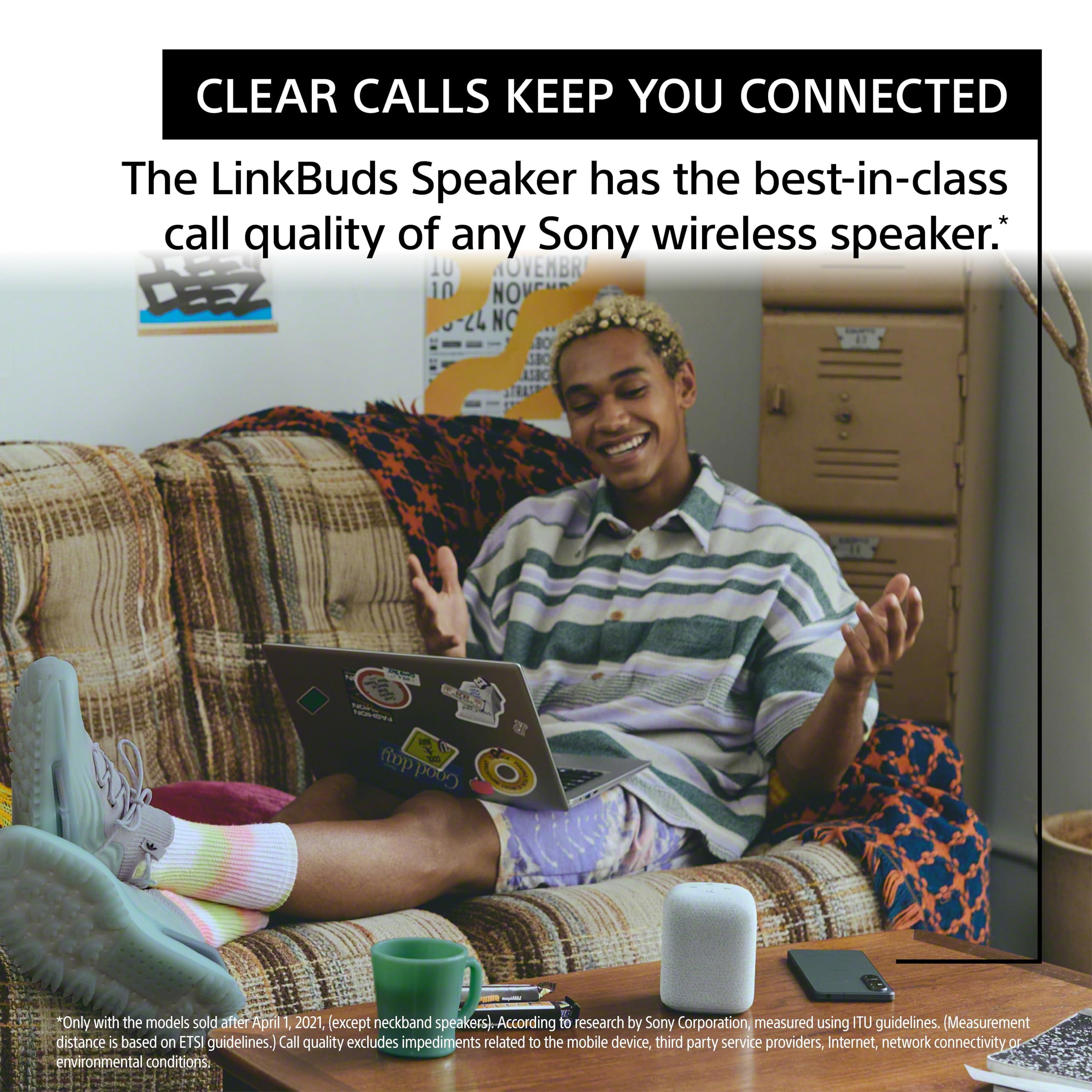 Sony Sony LinkBuds Fit x Olivia Rodrigo Truly Wireless Noise Canceling Earbud Headphones Small & Light, Violet (Limited Edition) LinkBuds Wireless Portable Bluetooth Speaker, Black