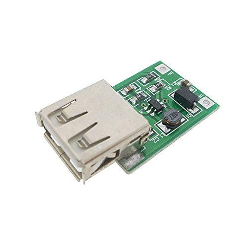 Stayhome365 Stayhome 1pcs 0.9V-5V to 5V 600MA USB Output Charger Step up Power Module Mini DC-DC Boost Converter Green