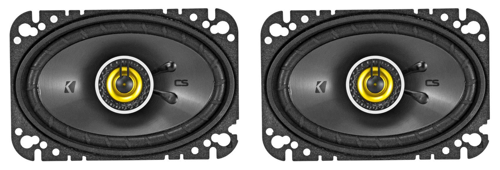 KICKER KICKER 2 46CSC6934 6x9 450w Car Audio Speakers+2 46CSC464 4x6 150w Speakers