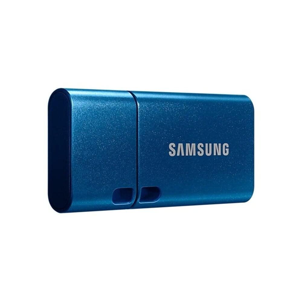 Samsung Samsung USB C Flash Drive 256GB 400MB/s Read 110MB/s Write USB 3.1 Flash Drive for Notebooks, Tablets and Smartphones, Blue, MUF-256DA/APC