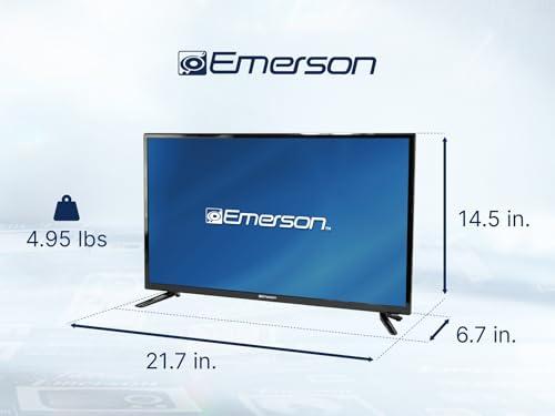 Emerson Emerson ET-2400 24" HD LED Television with Built-in Digital ATSC TV Tuner, HDMI, USB, and VGA Inputs, Wall-Mountable, and Slim Design Perfect for Small Rooms, Dorms, Kitchens, and Offices