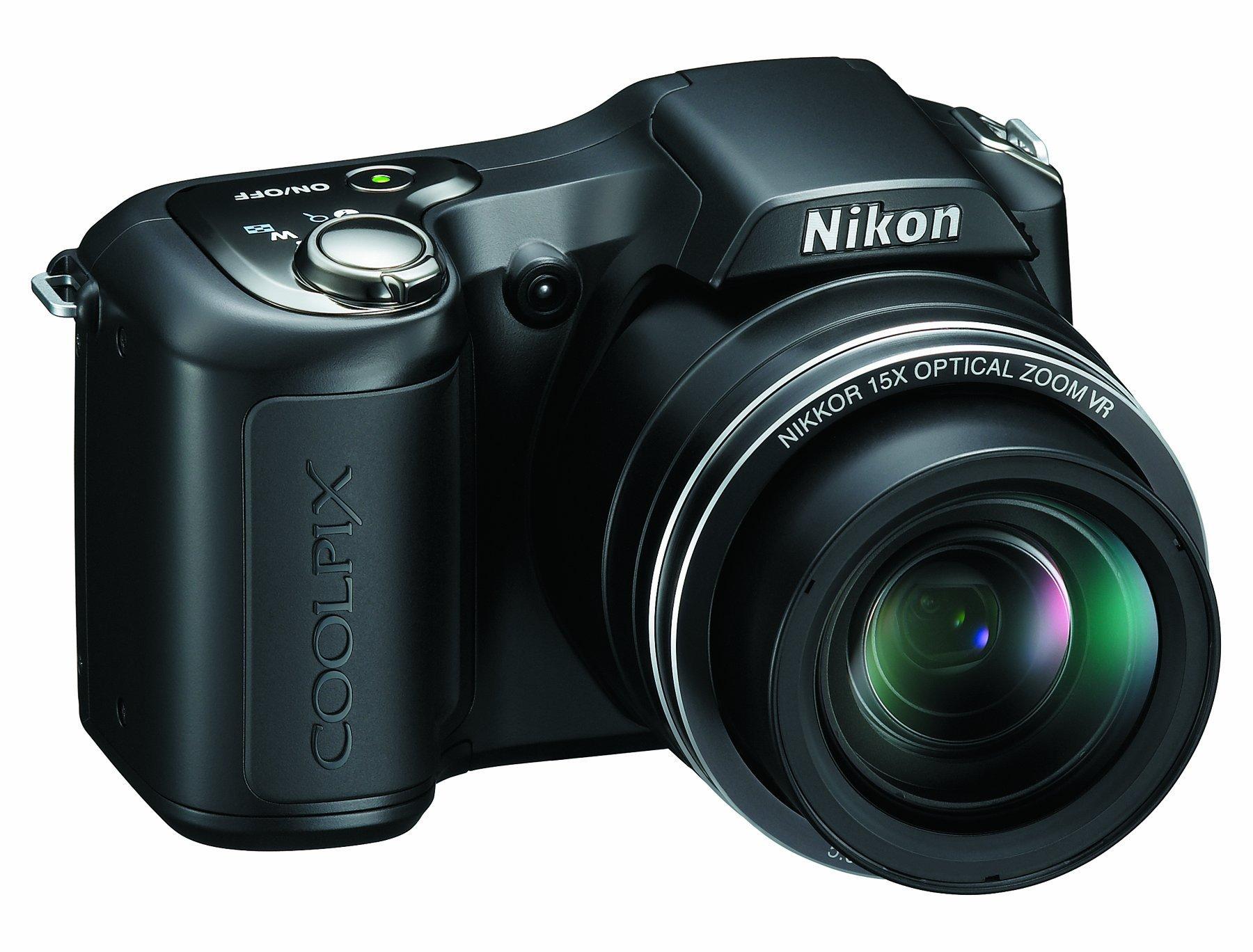 Nikon Nikon Coolpix L100 10 MP Digital Camera with 15x Optical Vibration Reduction (VR) Zoom (Renewed)
