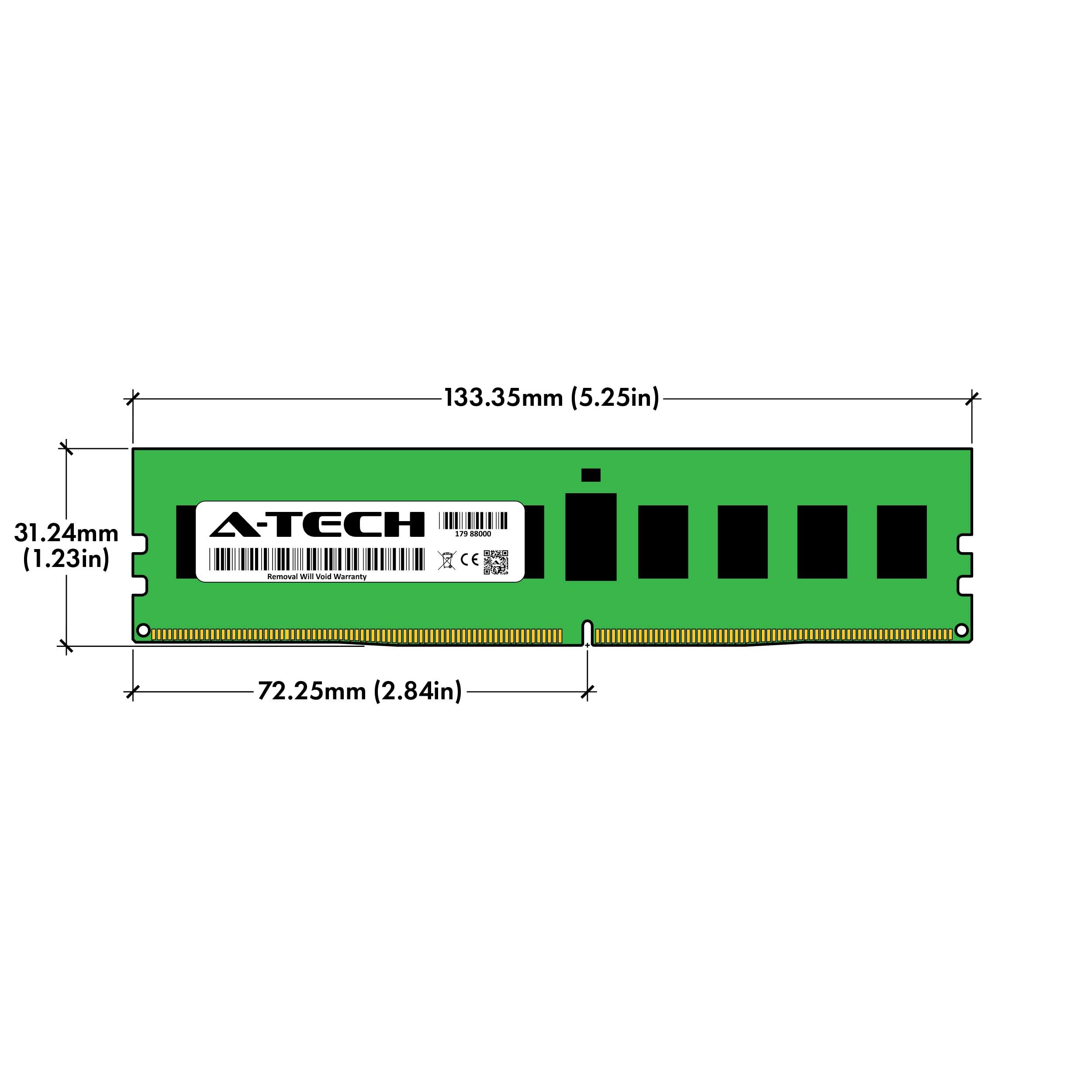 A-Tech A-Tech 16GB Replacement for Samsung M393A2K43DB2-CWE - DDR4 3200MHz PC4-25600 ECC Registered RDIMM 288-Pin 2Rx8 1.2V - Single Server Memory RAM Stick (M393A2K43DB2-CWE-ATC)