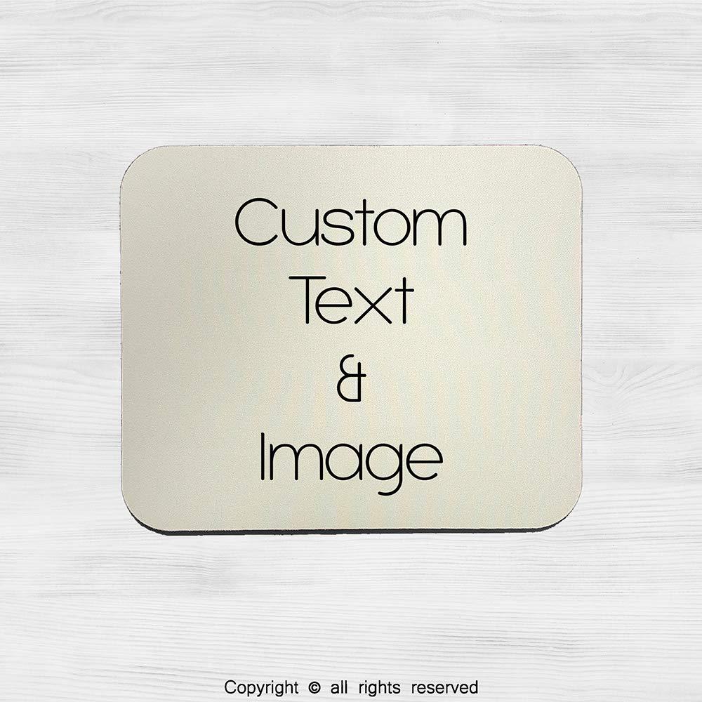 Just Customize Customized Mouse Pad Add Your Text Put Your Image on a Mouse Pad Various Shapes to Personalized Custom Made (Rectangular)