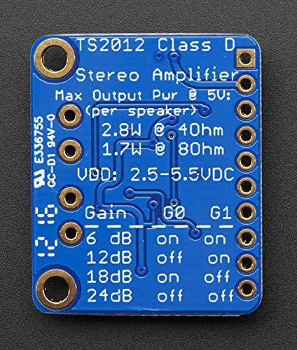 Adafruit Adafruit Stereo 2.1W Class D Audio Amplifier - TPA2012