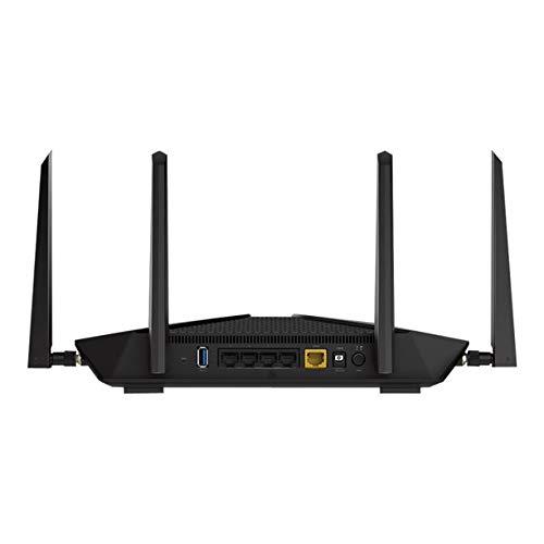 NBS Nighthawk 6-Stream AX5400 WiFi 6 Router RAX50 Dual Band Wireless Speed (Up to 5.4 Gbps) | 2,500 sq. ft. Coverage