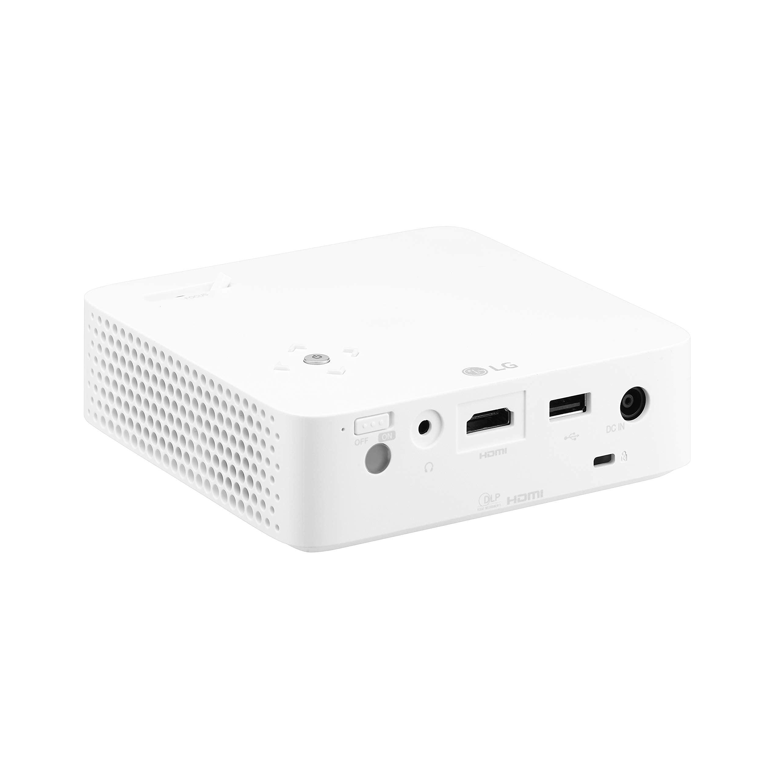 LG LG Electronics PH30N Portable CineBeam Projector with connectivity Bluetooth Sound, Built-in Battery, and Screen Share (Renewed)