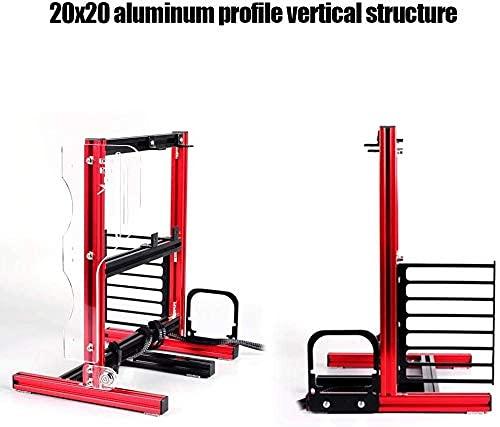 Gdrasuya10 PC Frame Test Bench ITX ATX MATX Test Bench Open Air Case Water Cooling Fan Chassic… (Red)