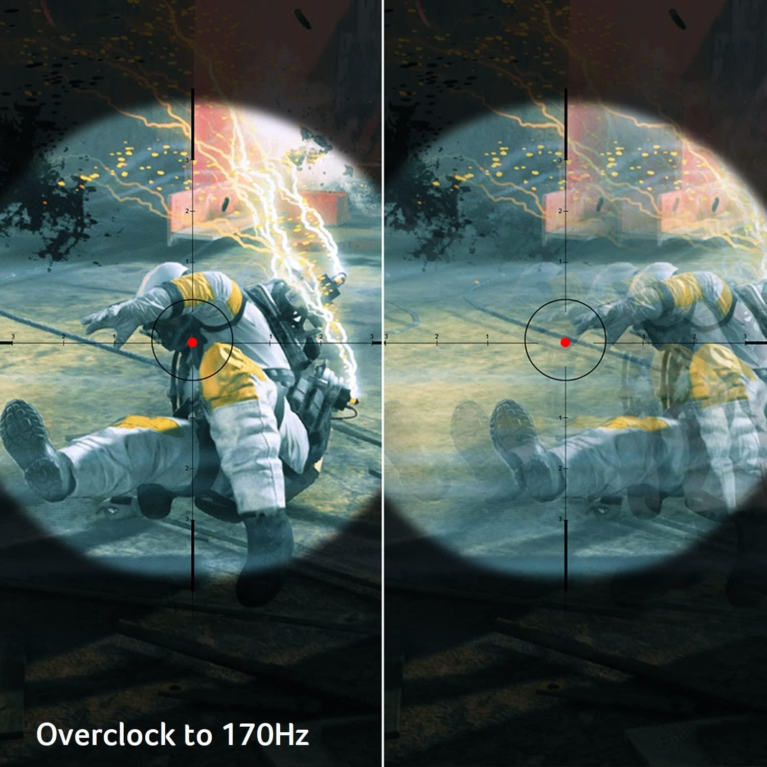 acer Acer Nitro RG321QU Pbiipx 31.5" Zero-Frame IPS WQHD 2560 x 1440 Gaming Monitor | AMD FreeSync Premium | Overclock to 170Hz | 1ms (VRB) | Ultra-Thin | 1 x Display Port 1.4 & 2 x HDMI 2.0