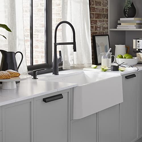 BLANCO BLANCO, White 401734 IKON SILGRANIT Apron-Front Farmhouse Kitchen Sink, 30\" X 19\"