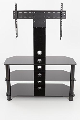 AVF AVF Steel and Glass Stand with TV Mount for TVs up to 60\" in Black