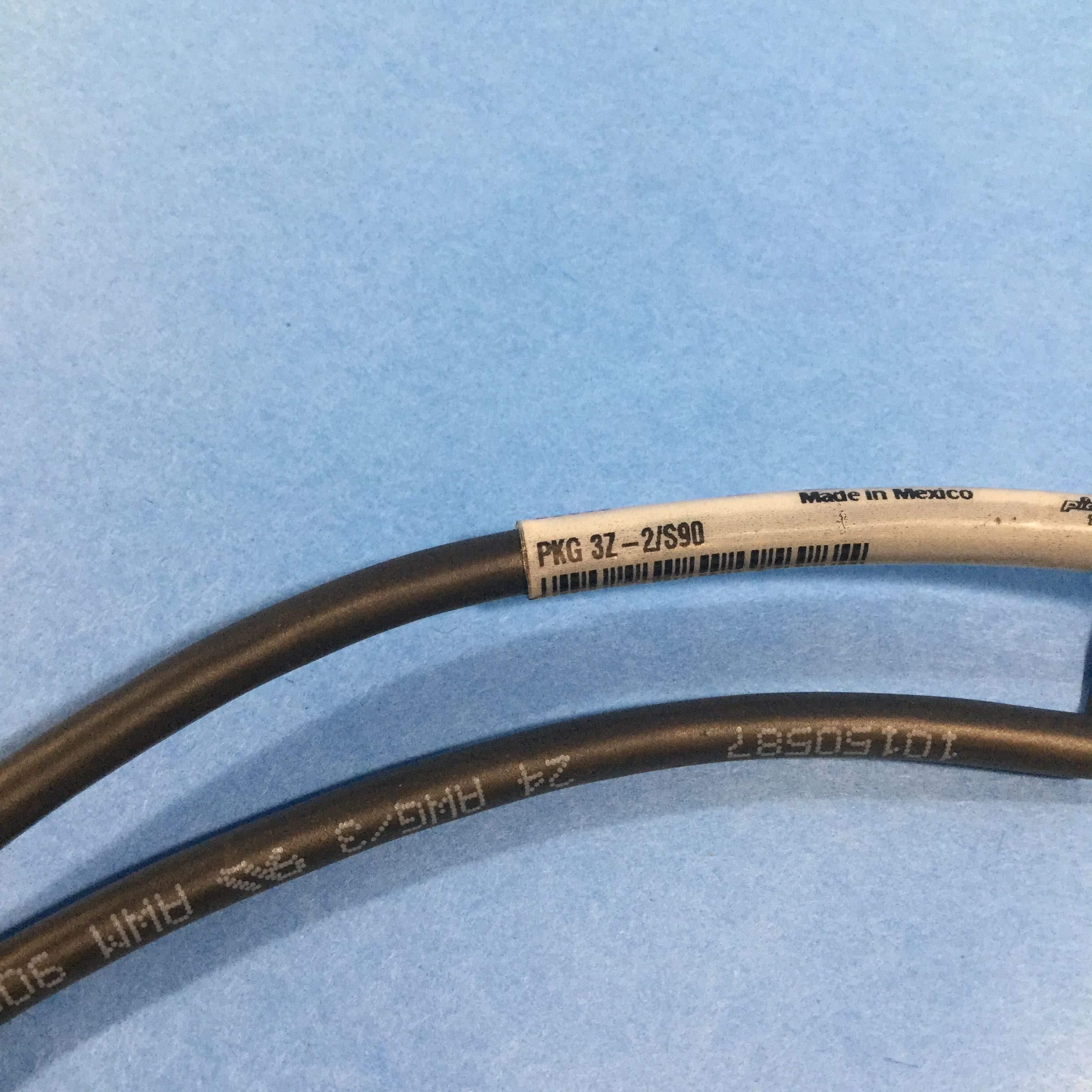 Turck TURCK PKG 3Z-2/S90 125V, 2M Cable, 3-PIN Female Connector, 4AMP, PICOFAST Molded CORDSET, Straight, U0065