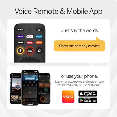 VIZIO VIZIO 50-inch MQX-Series 4K 120Hz QLED HDR10+ Smart TV with Dolby Vision, Active Full Array, 240Hz @ 1080p PC Gaming, WiFi 6E, Apple AirPlay, Chromecast Built-in, M50QXM-K01, 2023 Model