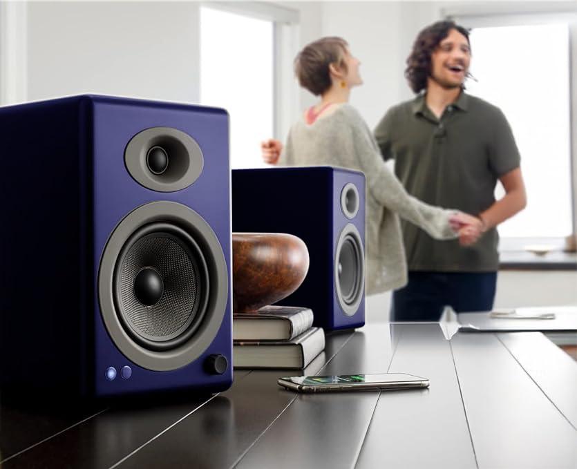 Audioengine Audioengine A5+ Wireless Bluetooth Speakers, 150W, Bookshelf Design, Home Theater System