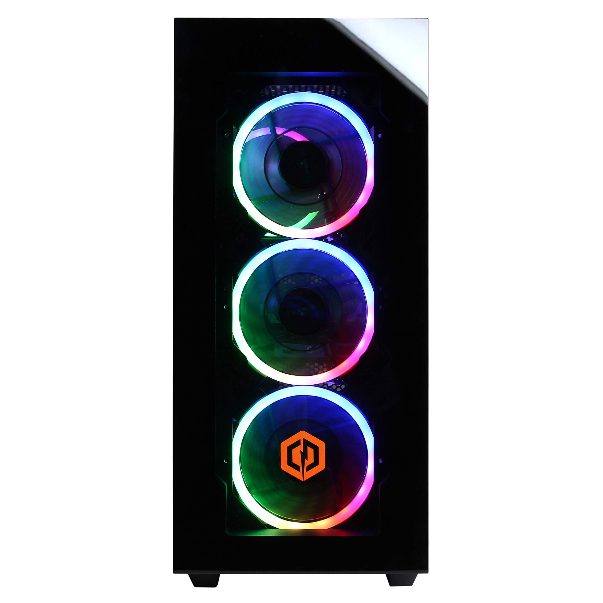 CyberpowerPC CyberpowerPC Gamer Master Gaming PC, AMD Ryzen 5 7600 3.8GHz, GeForce RTX 4060 8GB, 16GB DDR5, 500GB NVMe SSD, Wi-Fi Ready & Windows 11 Home (GMA2700A)