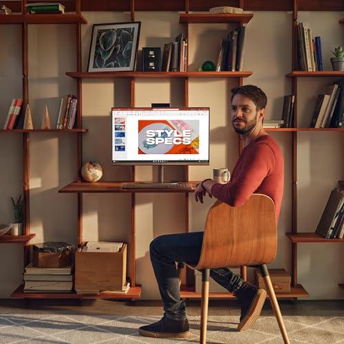 HP HP OmniStudio X 27" FHD Touch Screen All-in-One Desktop Intel Core U7-155H 16GB RAM 1TB SSD Meteor Silver