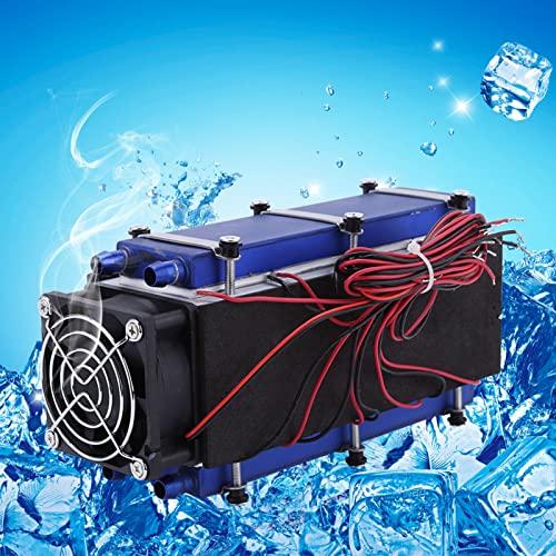 Hyuduo Peltier Refrigeration, Mini Air Conditioner,DC 12V 576W 8-Chip TEC1-12706 DIY Thermoelectric Cooler Air Cooling Device, Computer Heatsinks