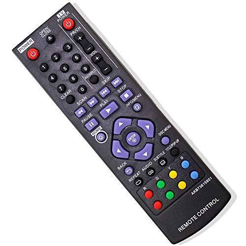 PerFascin New Replacement Remote Control AKB73615801 fit for LG Blu-ray BP320 BP220 BP200 BP325W BP125 BP220N BP320N BP325