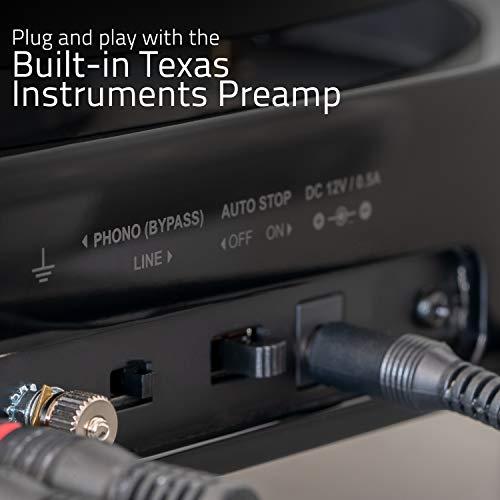 Fluance Fluance RT81 Elite High Fidelity Vinyl Turntable (Piano Black) with Ai41 Powered 5" Stereo Bookshelf Speakers (Black Ash), Diamond Stylus, Belt Drive, Built-in Preamp, 90W Class D Amplifier, Bluetooth