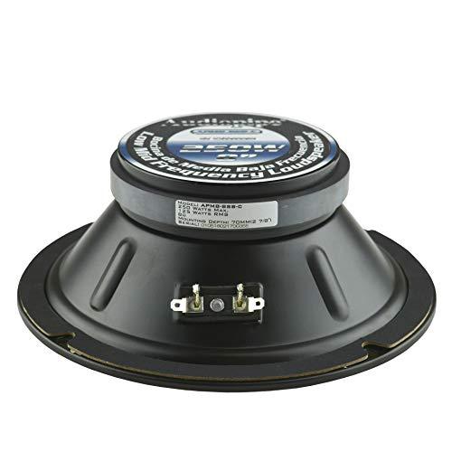Audiopipe Audiopipe APMB-8SB-C 8" 250 Watts Max Power Midrange Speaker - Sold Each