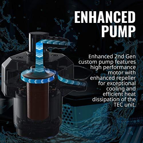 Cooler Master Cooler Master MasterLiquid ML360 SUB-Zero, Thermoelectric Cooling (TEC) AIO CPU Liquid Cooler Powered by Intel® Cryo Cooling Technology, 2nd Generation Pump, 360 Radiator for Intel LGA 1200