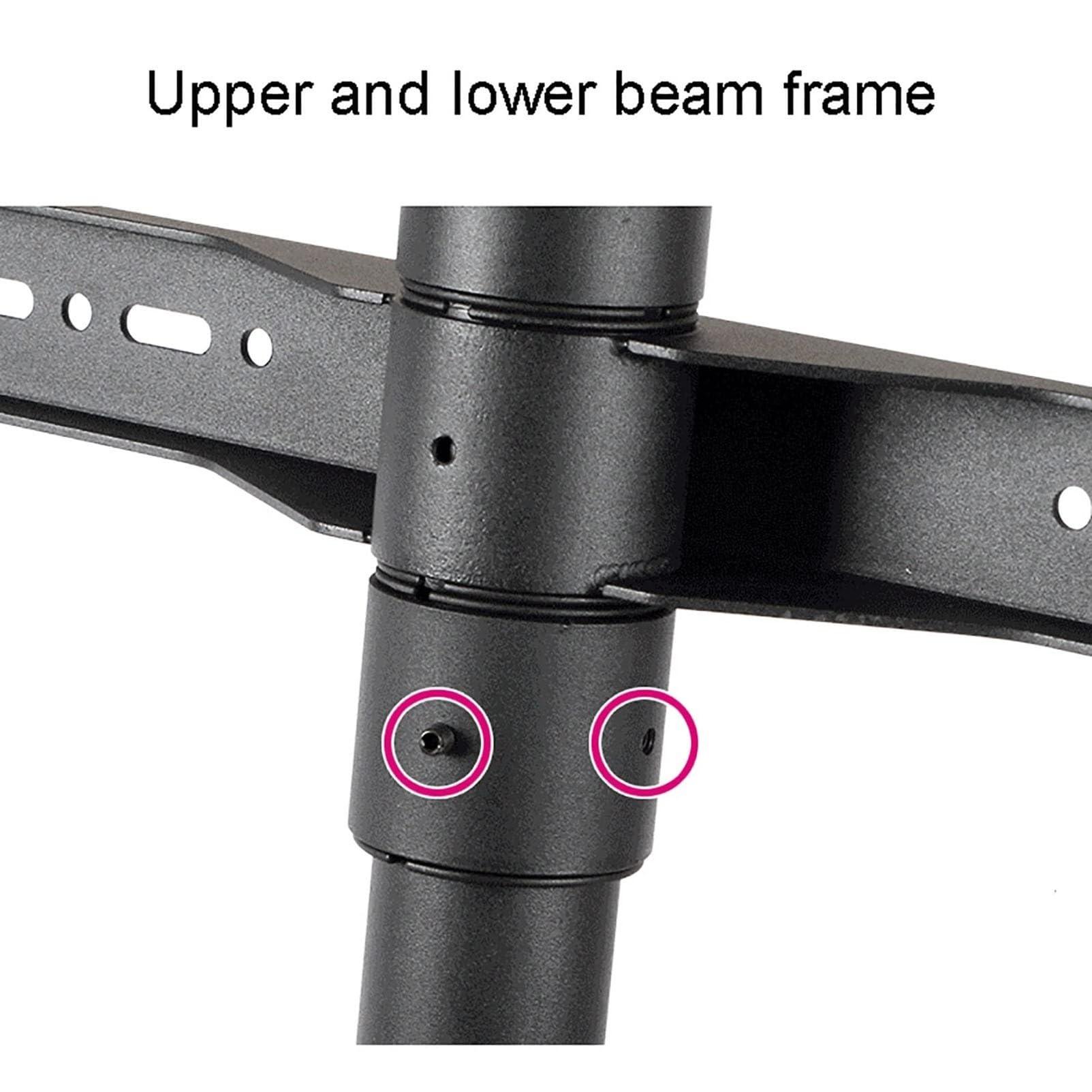 Klauer TV Monitor Wall Mount,TV Wall Mount,360 Degree Rotating Frame - LCD TV Floor Stand, Partition Wall Rotating Rack Rotating TV Cabinet Rotating Base, 32-75inch LED Screen Display (Size : 170-205cm (Siz