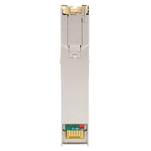 Tripp Lite Tripp Lite Cisco GLC-TE Compatible SFP Transceiver, 10/100/1000Base-TX Module, Copper, RJ45, Cat6 Ethernet, 100 m (N286-01GLC-TE)