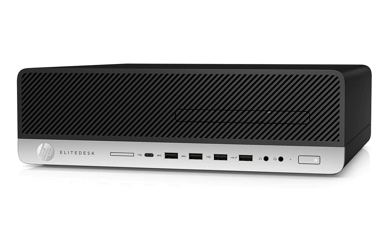 HP HP EliteDesk 800 G5 Small Form Desktop, Intel Eight Core 9th Gen i7 9700 3.0Ghz, 16GB DDR4 RAM, 512GB NVMe PCIe M.2 SSD, USB Type C, Windows 11 Pro (Renewed)