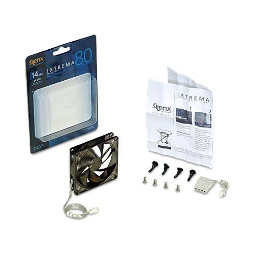 SilenX SilenX iXtrema Pro Fan, 8mm, 12V, 1.08W, 1800RPM, 24dB, Desktop, Computer Fan