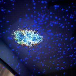 Smithsonian Smithsonian Star Projector - Room Planetarium with LED Display, Black