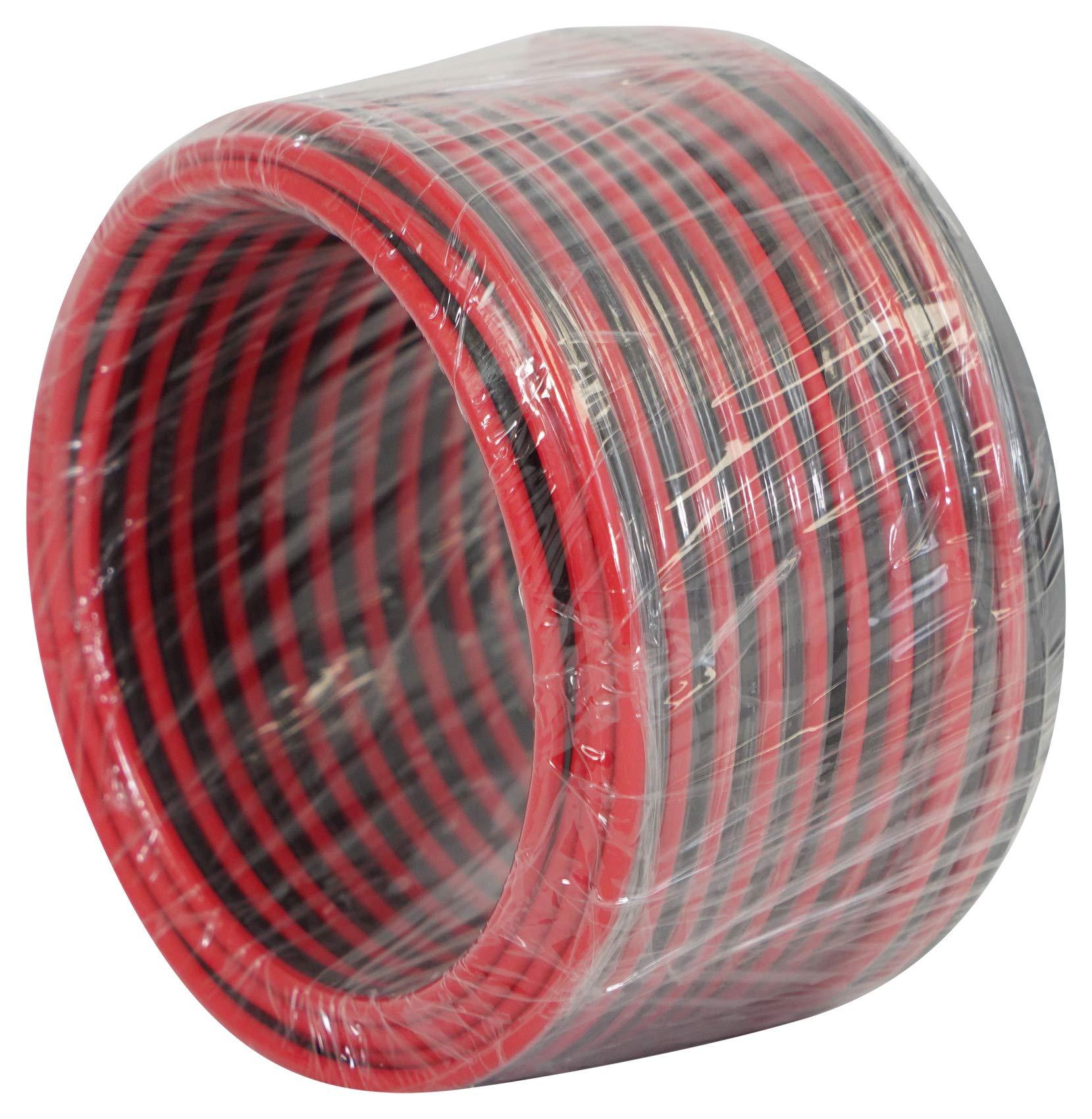 Rockville Rockville RED 14G50 OFC 14 Gauge 50 Foot 100% Copper Speaker Wire Car Audio