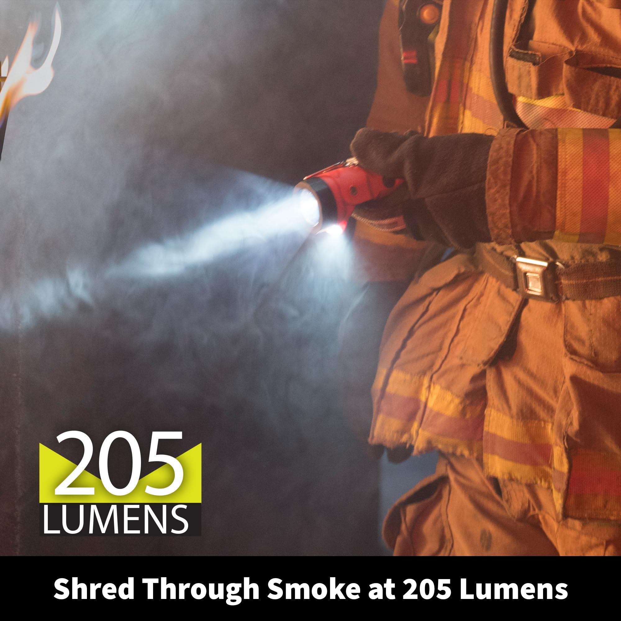 Nightstick Nightstick Intrant Rechargeable Instrinsically Safe Permissible Dual-Light Angle Light (Red)