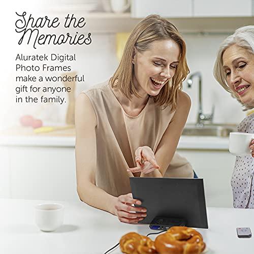 Aluratek Aluratek 10" Slim Digital Photo Frame with 4GB Built-in Memory (ASDMPF09), Black