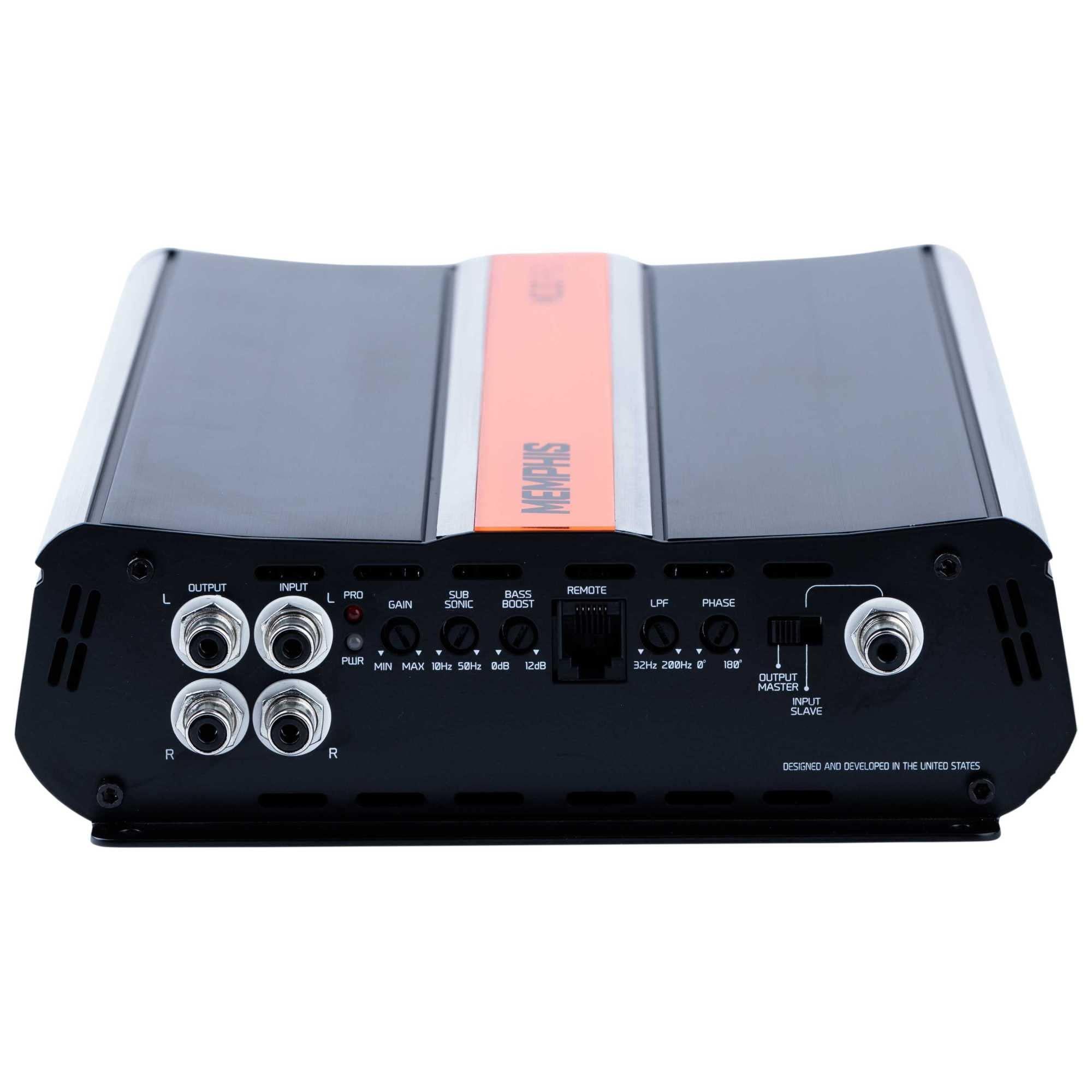Memphis Memphis Audio MJP1500.1 Monoblock Subwoofer Amplifier - 1500 Watts RMS x 1 at 1-Ohm