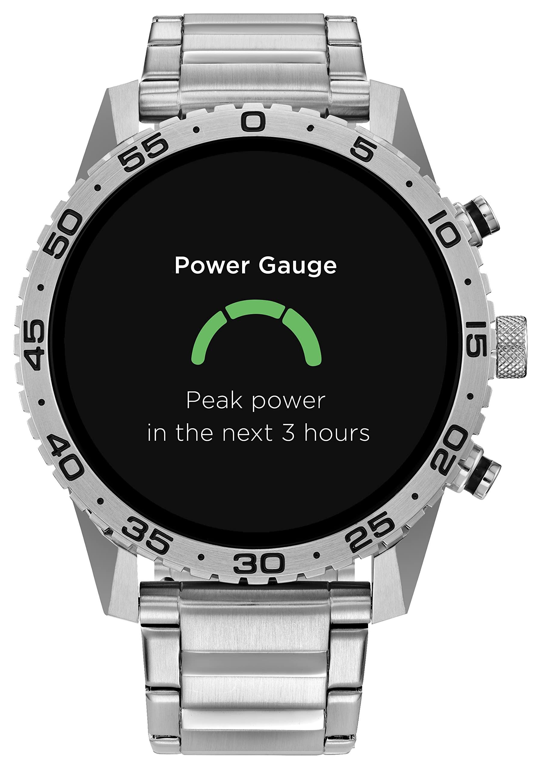 Citizen Citizen CZ Smart PQ2 44MM Sport Smartwatch with YouQ App with IBM Watson AI and NASA research, Wear OS by Google, HR, GPS, Fitness Tracker, Amazon Alexa, iPhone Android Compatible, IPX6 Rating