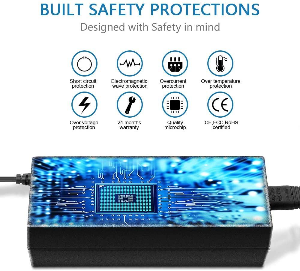 BestCH BestCH AC Adapter for Buffalo LS-WV4.0TL/R1 LSWV40TLR1 Link Station Duo 4.0TB NAS Power Supply Cord Cable PS Charger Input: 100-240 VAC 50/60Hz Worldwide Voltage Use Mains PSU