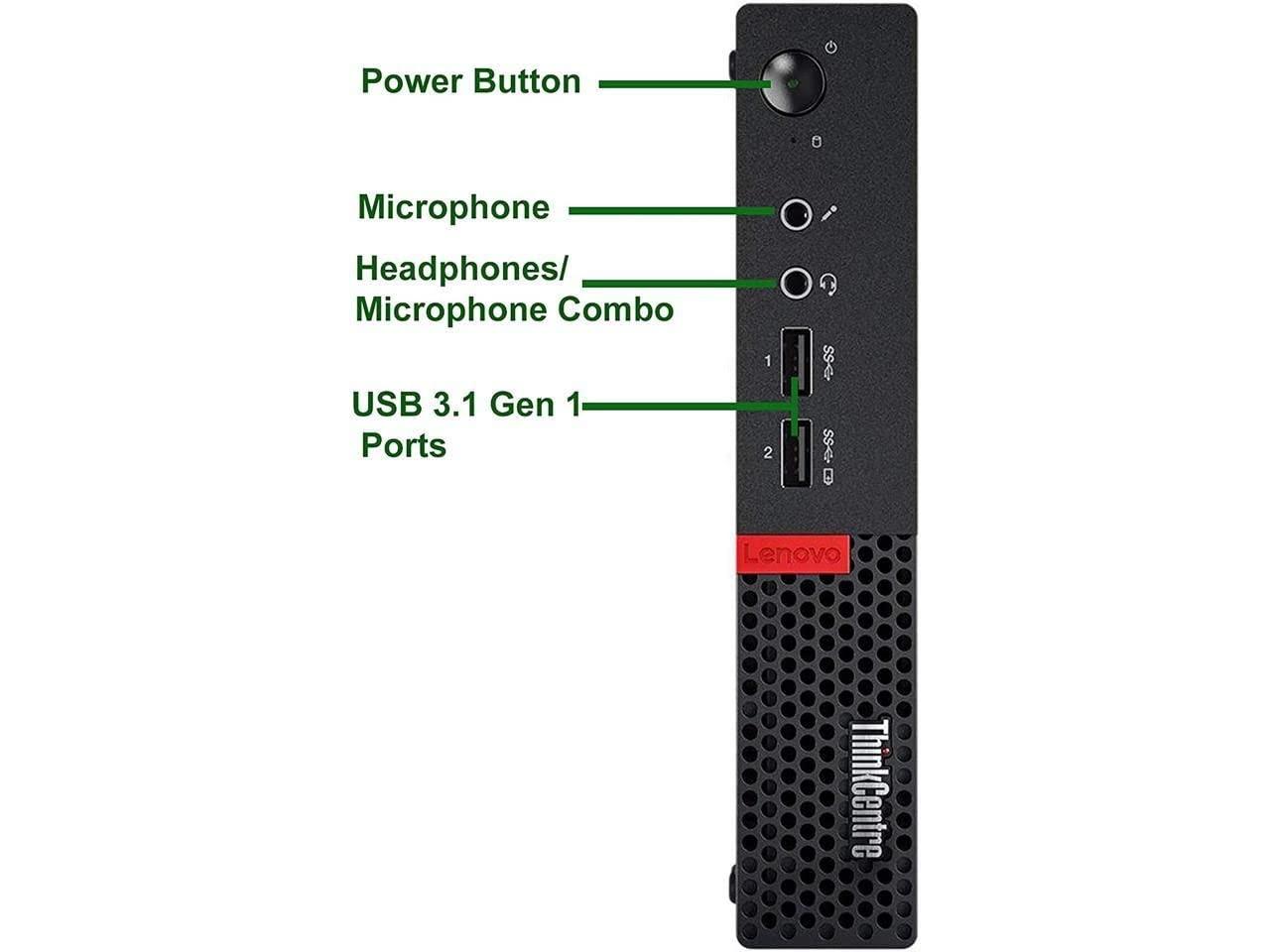 Lenovo Lenovo ThinkCentre M910q Desktop Computer Mini PC,Intel Core i5-7500T Upto 3.3GHz,16GB DDR4 RAM,New 512GB NVMe M.2 SSD + 1TB SSD,WiFi BT,Wireless Keyboard and Mouse,Windows 10 Pro(Renewed)
