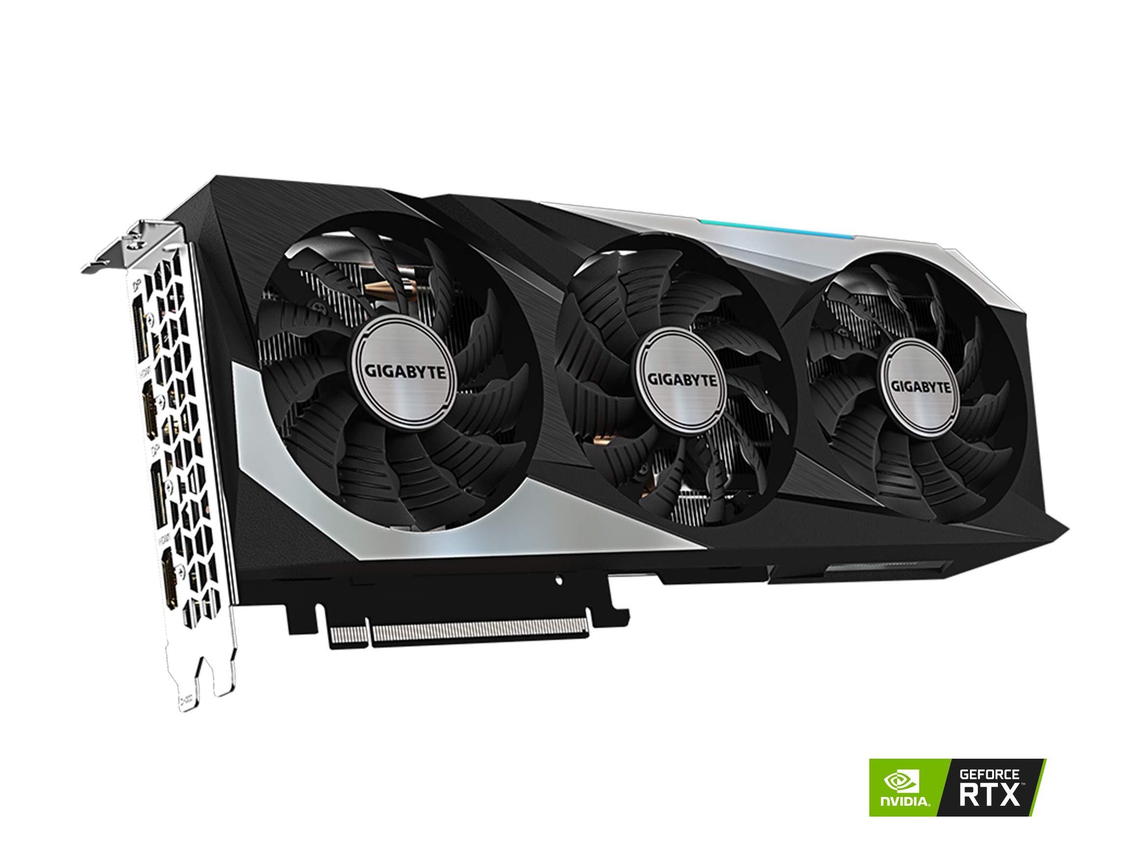 GIGABYTE Gigabyte GeForce RTX 3060 Ti Gaming OC PRO 8G Graphics Card, 3X WINDFORCE Fans, 8GB 256-Bit GDDR6, GV-N306TGAMINGOC PRO-8GD Video Card