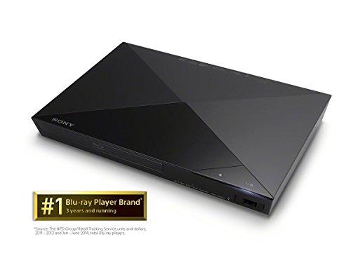 Sony Sony BDP-S3200 Blu-ray DVD CD 1080p Full HD Disc Player With Built-in Wi-Fi and Streaming Apps, Plus HDMI Cable (Renewed)