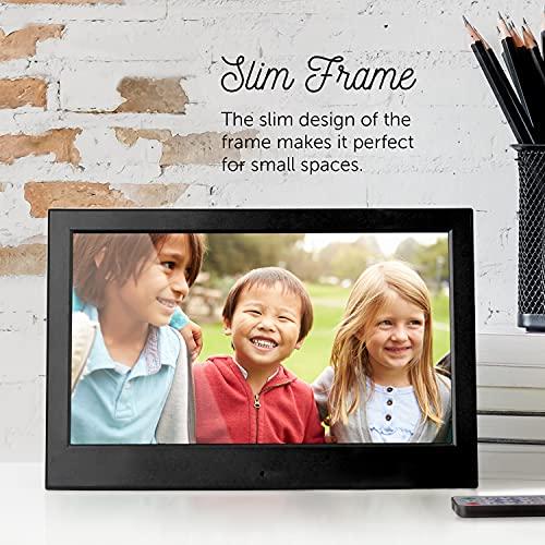 Aluratek Aluratek 10" Slim Digital Photo Frame with 4GB Built-in Memory (ASDMPF09), Black