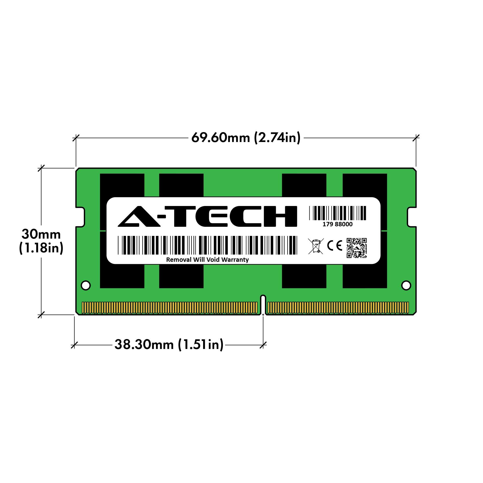 A-Tech A-Tech 8GB RAM Replacement for HP 820570-005 | DDR4 2133MHz PC4-17000 2Rx8 1.2V SODIMM 260-Pin Memory Module